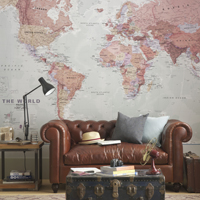 World Map Mural offers